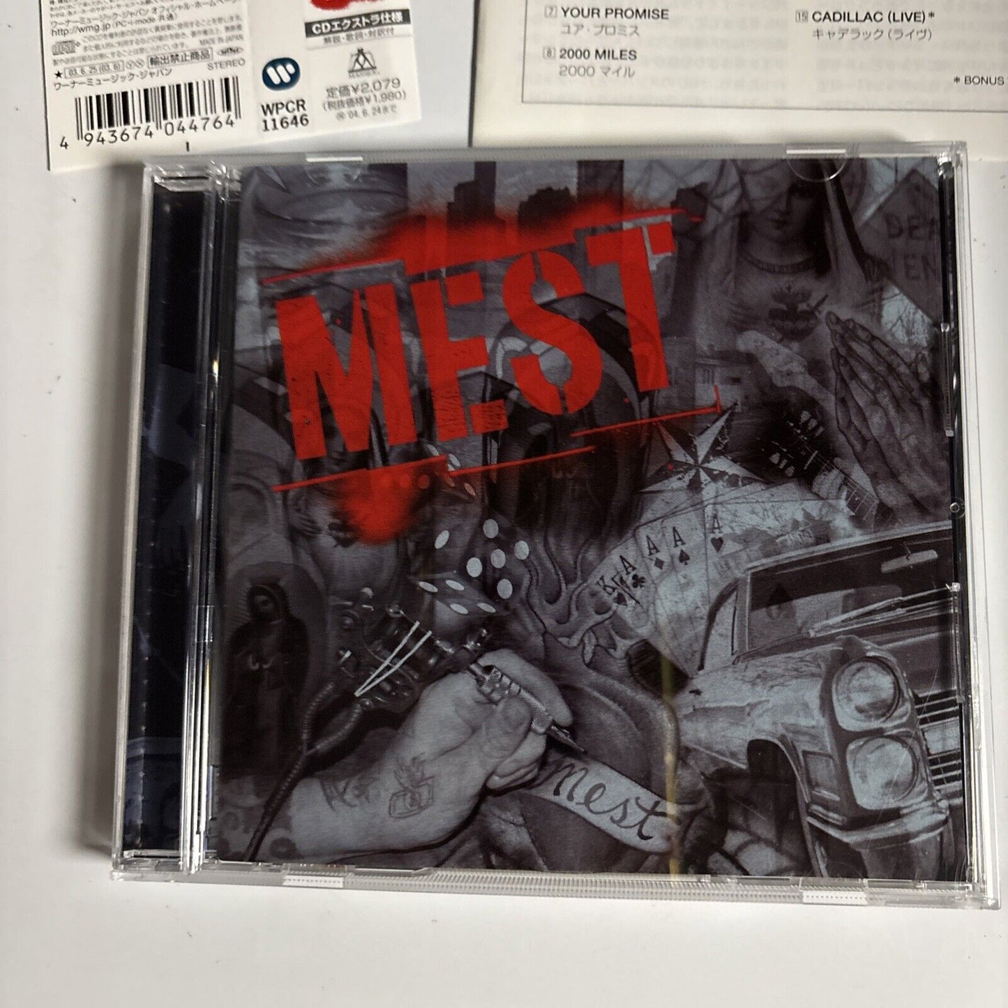 Mest – Mest (CD, 2003) wpcr-11646 Japan obi
