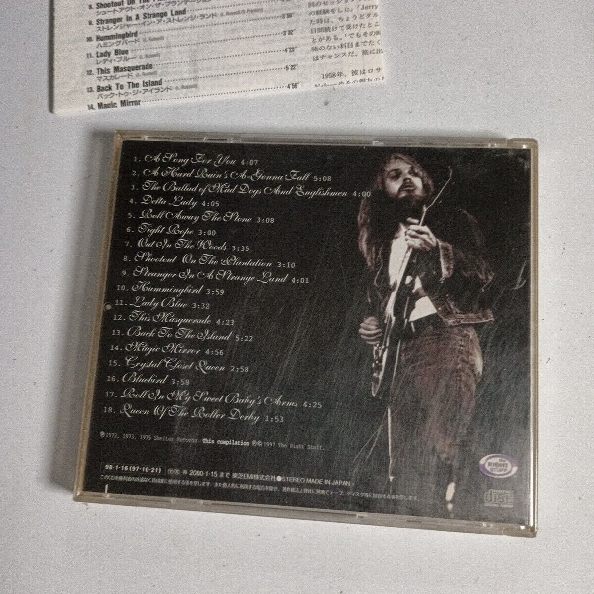 Leon Russell – Retrospective (CD, 1998) tocp-50142 Japan