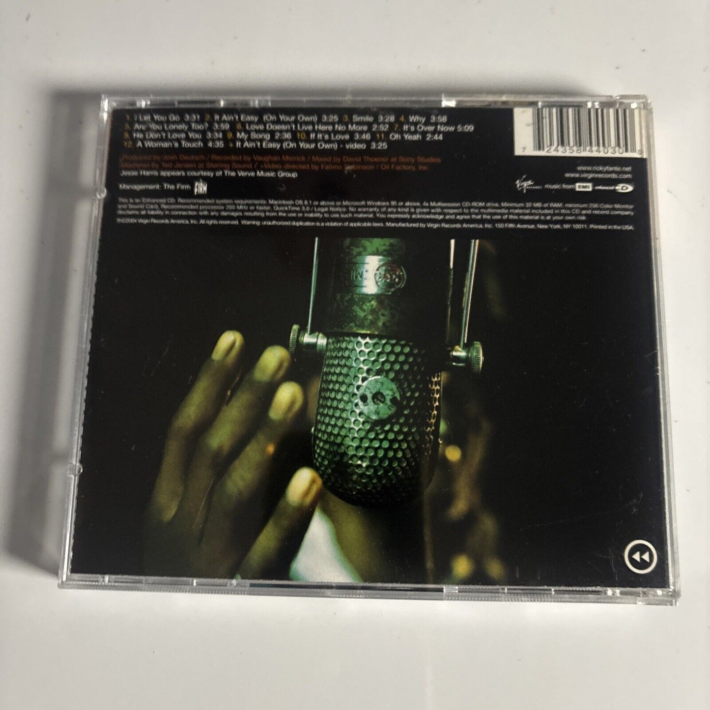 Ricky Fanté – Rewind (CD, 2004)