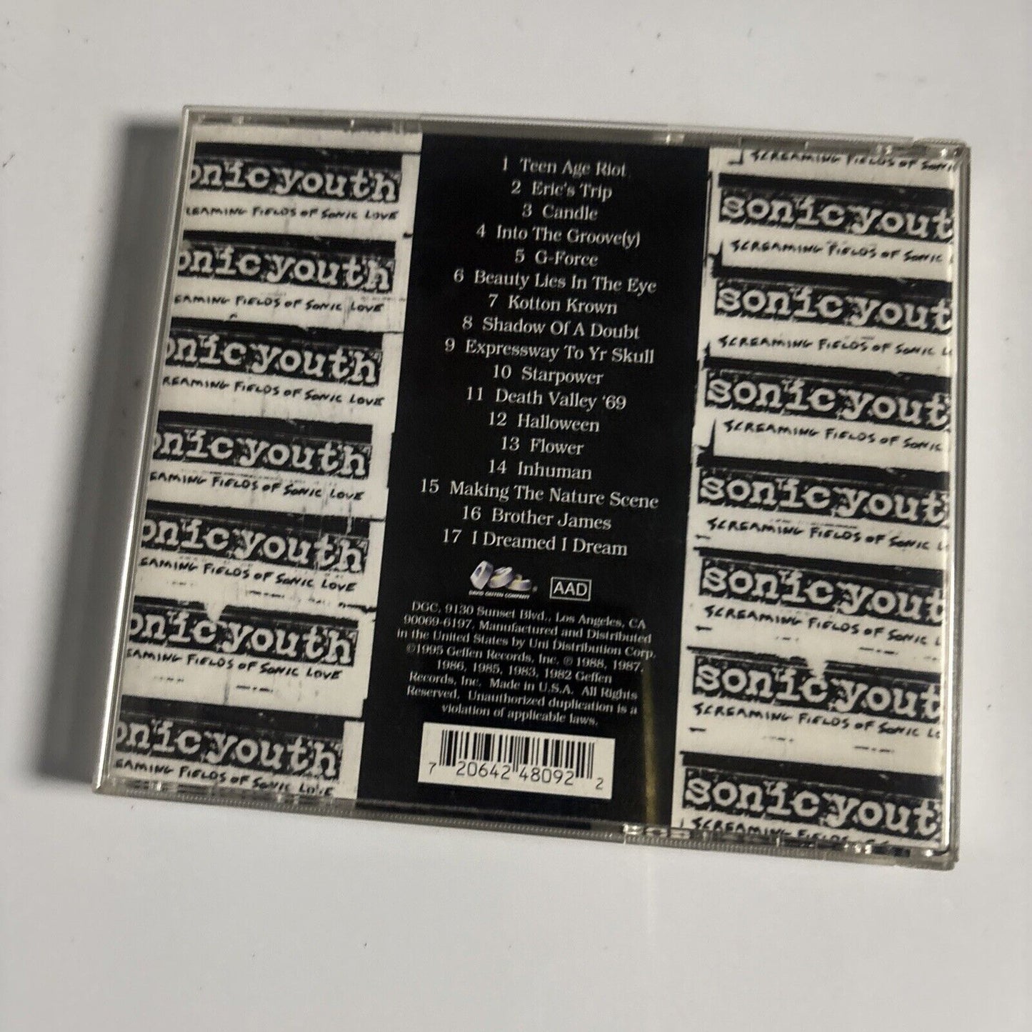 Sonic Youth – Screaming Fields Of Sonic Love (CD, 1995) DGCBD-24809