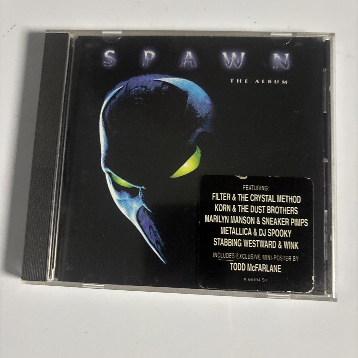 Spawn The Album - Music From The Motion Picture (CD, 1997) EK 68494