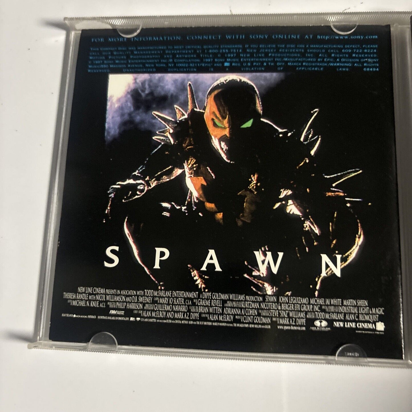 Spawn The Album - Music From The Motion Picture (CD, 1997) EK 68494
