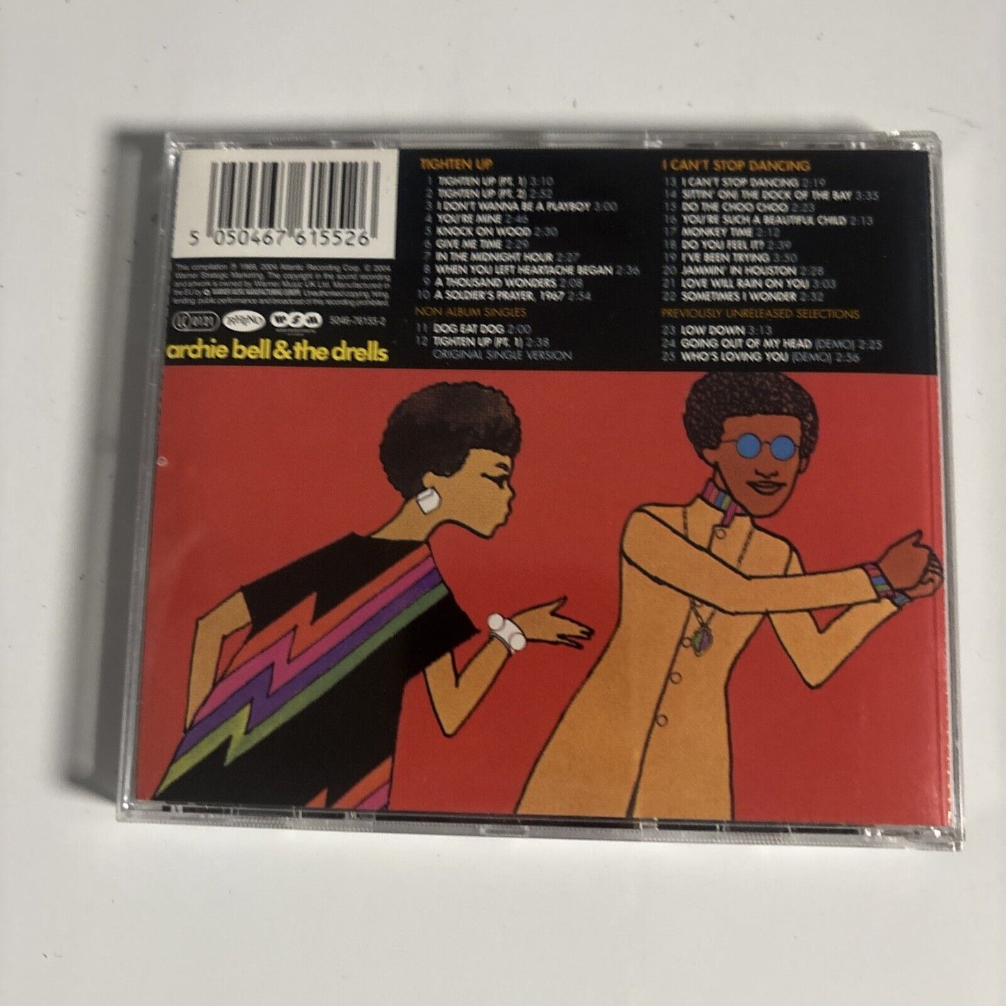 Archie Bell & The Drells – Tighten Up & I Can't Stop Dancing (CD, 2004)