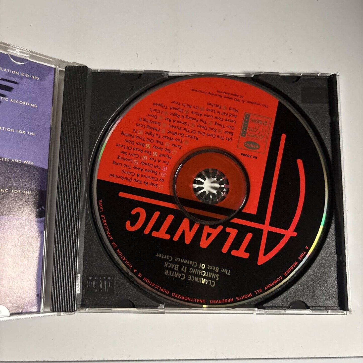 Clarence Carter - Snatching It Back: The Best Of Clarence Carter (CD, 1992)