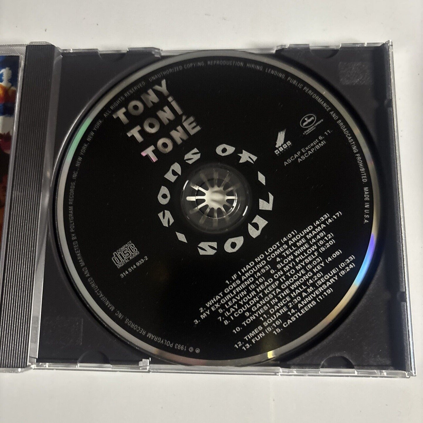 Tony Toni Toné – Sons Of Soul (CD, 1993)