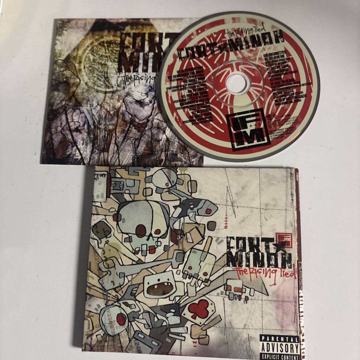 Fort Minor – The Rising Tied (CD, 2005) 49388-2 DigiPak