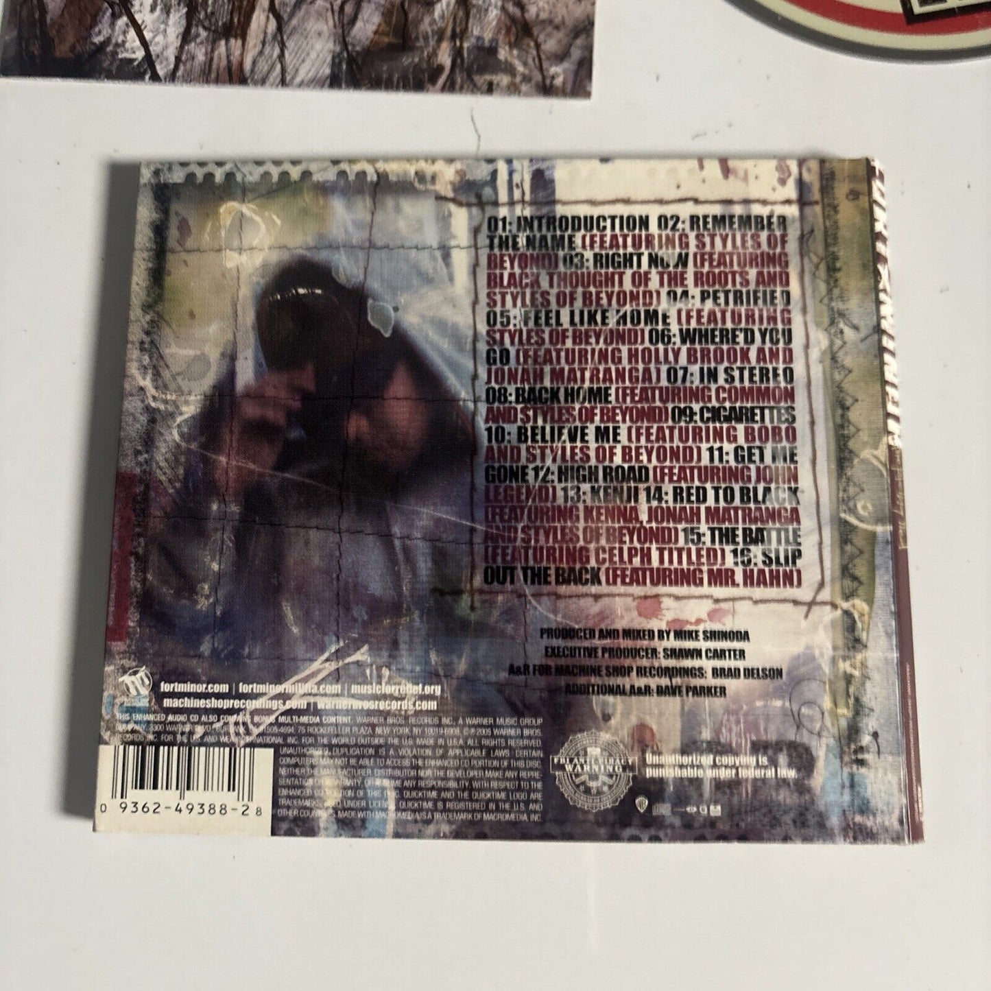 Fort Minor – The Rising Tied (CD, 2005) 49388-2 DigiPak