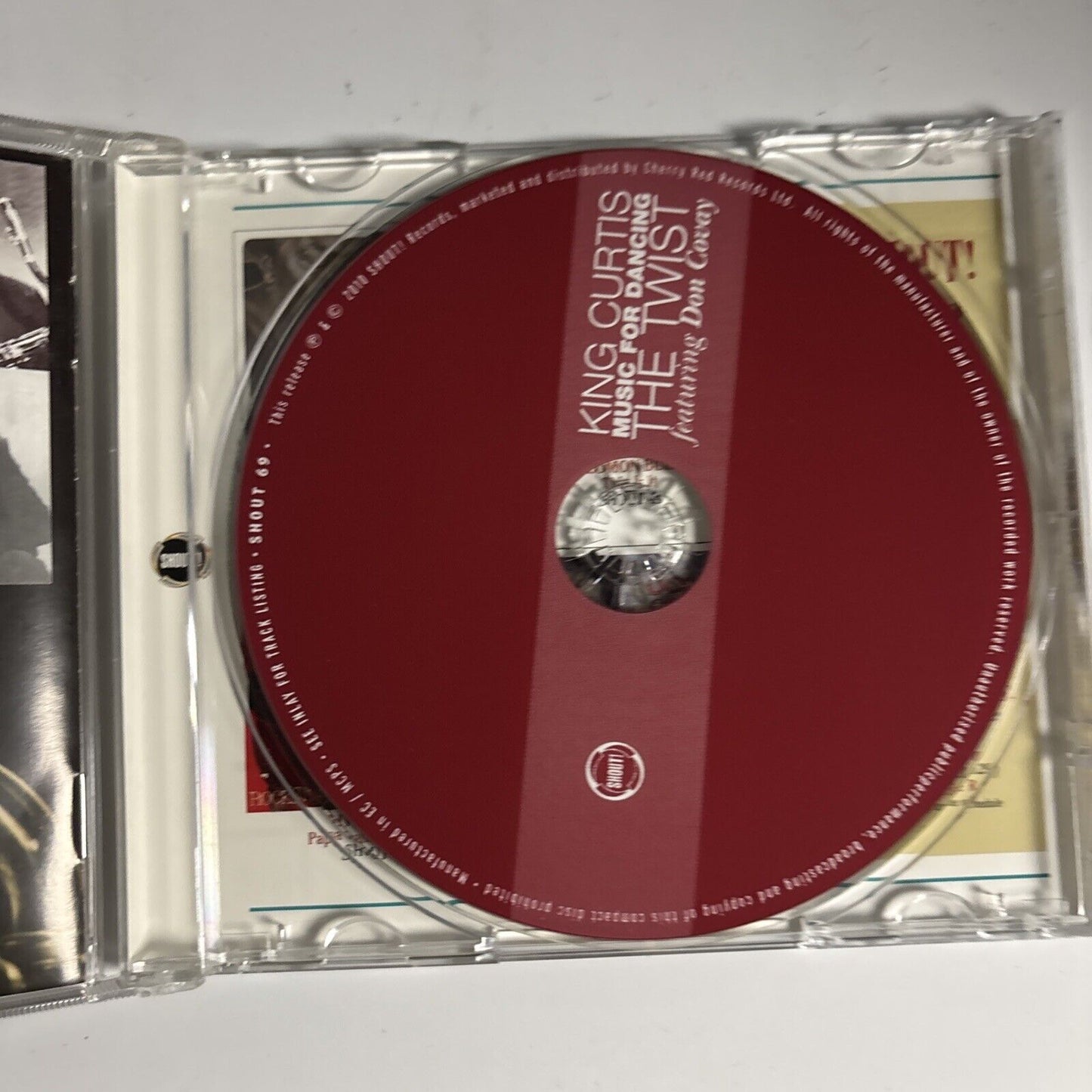 King Curtis – Music For Dancing The Twist! (CD, 2010) SHOUT 69