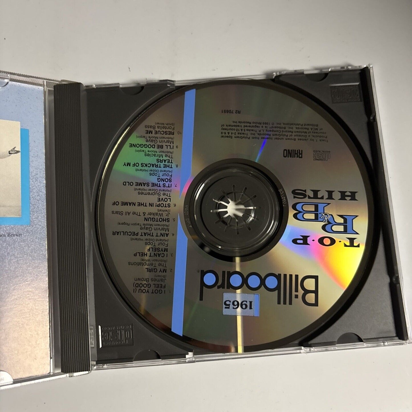 Billboard Top R&B Hits - 1965 (CD, 1989) R2 70651