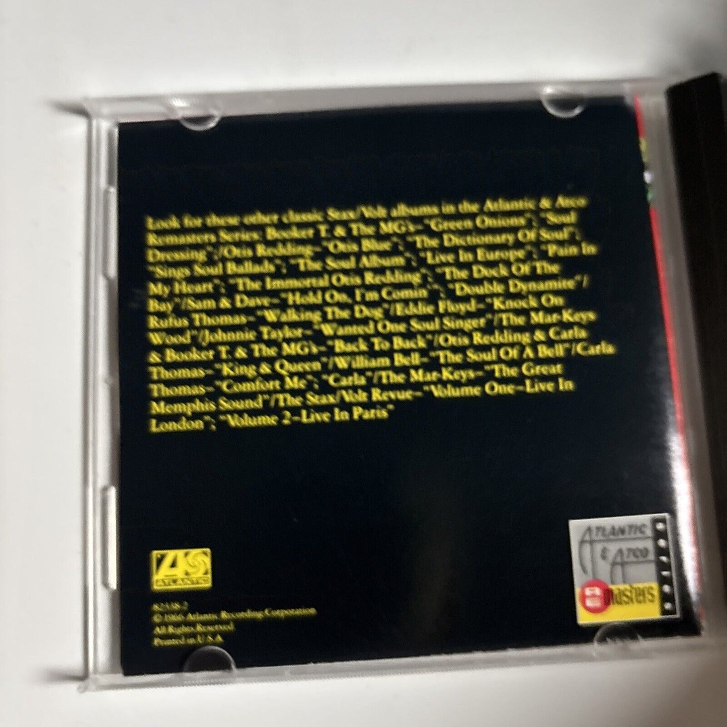 Booker T & The MG's – In The Christmas Spirit (CD, 1991) 7 82338-2