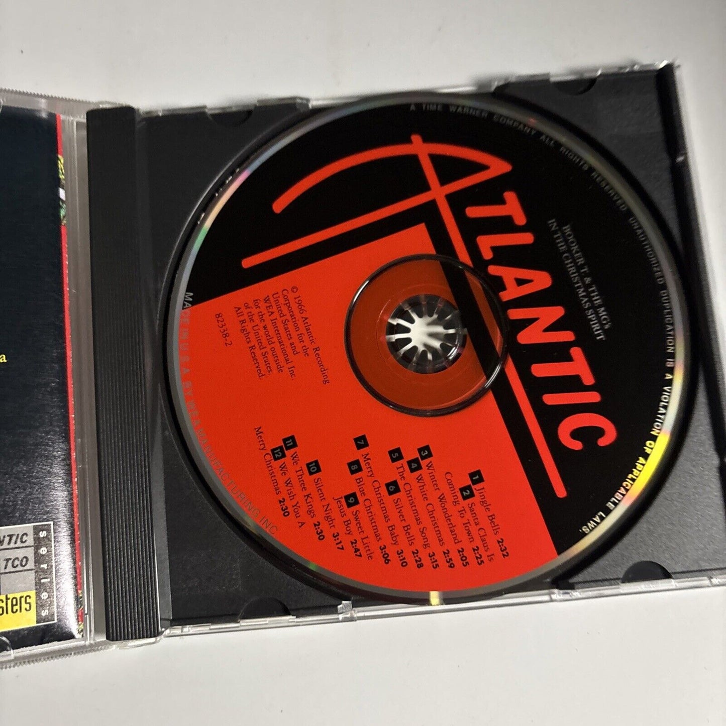 Booker T & The MG's – In The Christmas Spirit (CD, 1991) 7 82338-2