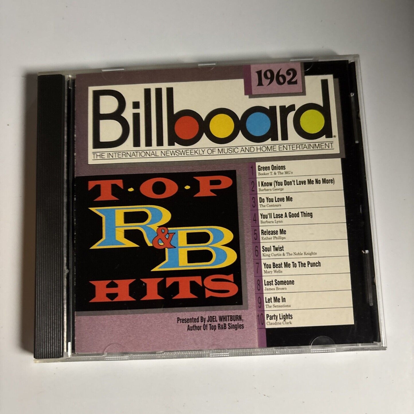 Billboard Top R&B Hits - 1962 (CD, 1988) R2 70648