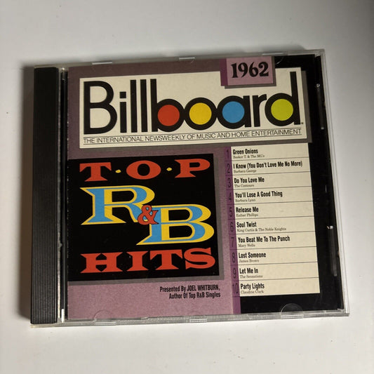 Billboard Top R&B Hits - 1962 (CD, 1988) R2 70648