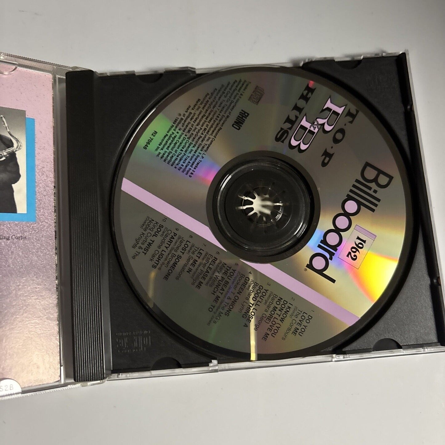Billboard Top R&B Hits - 1962 (CD, 1988) R2 70648