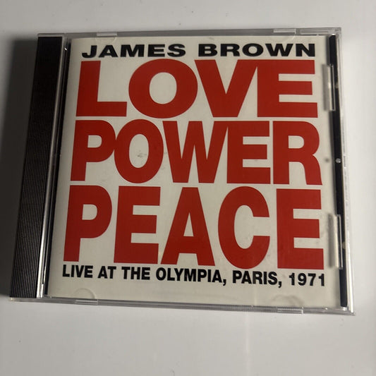James Brown – Love Power Peace (Live At The Olympia, Paris, 1971) (CD, 1992)