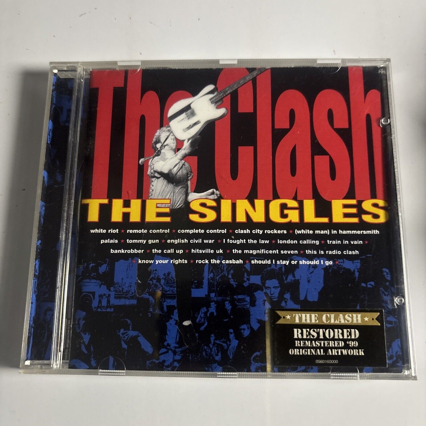 The Clash - The Singles (CD, 1999) Columbia 495353 2