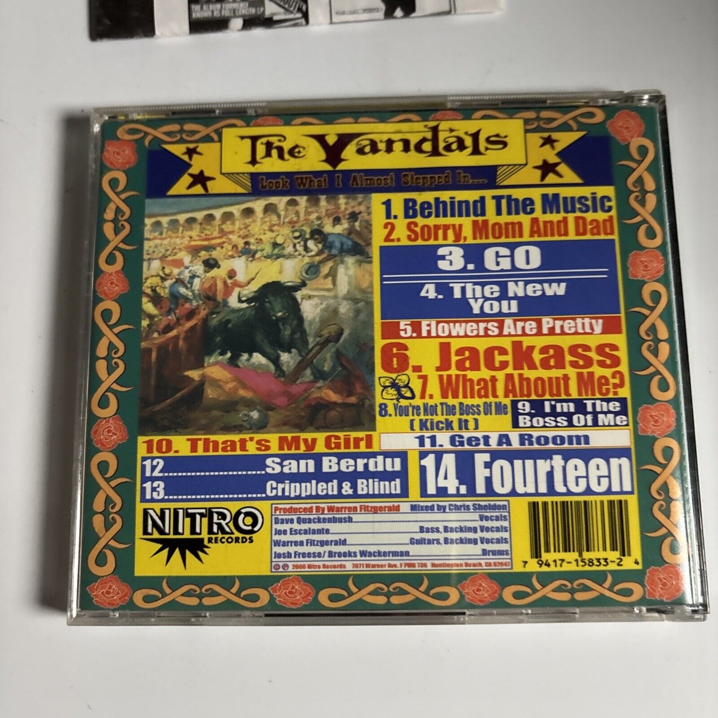 The Vandals – Look What I Almost Stepped In... (CD, 2000) 15833-2