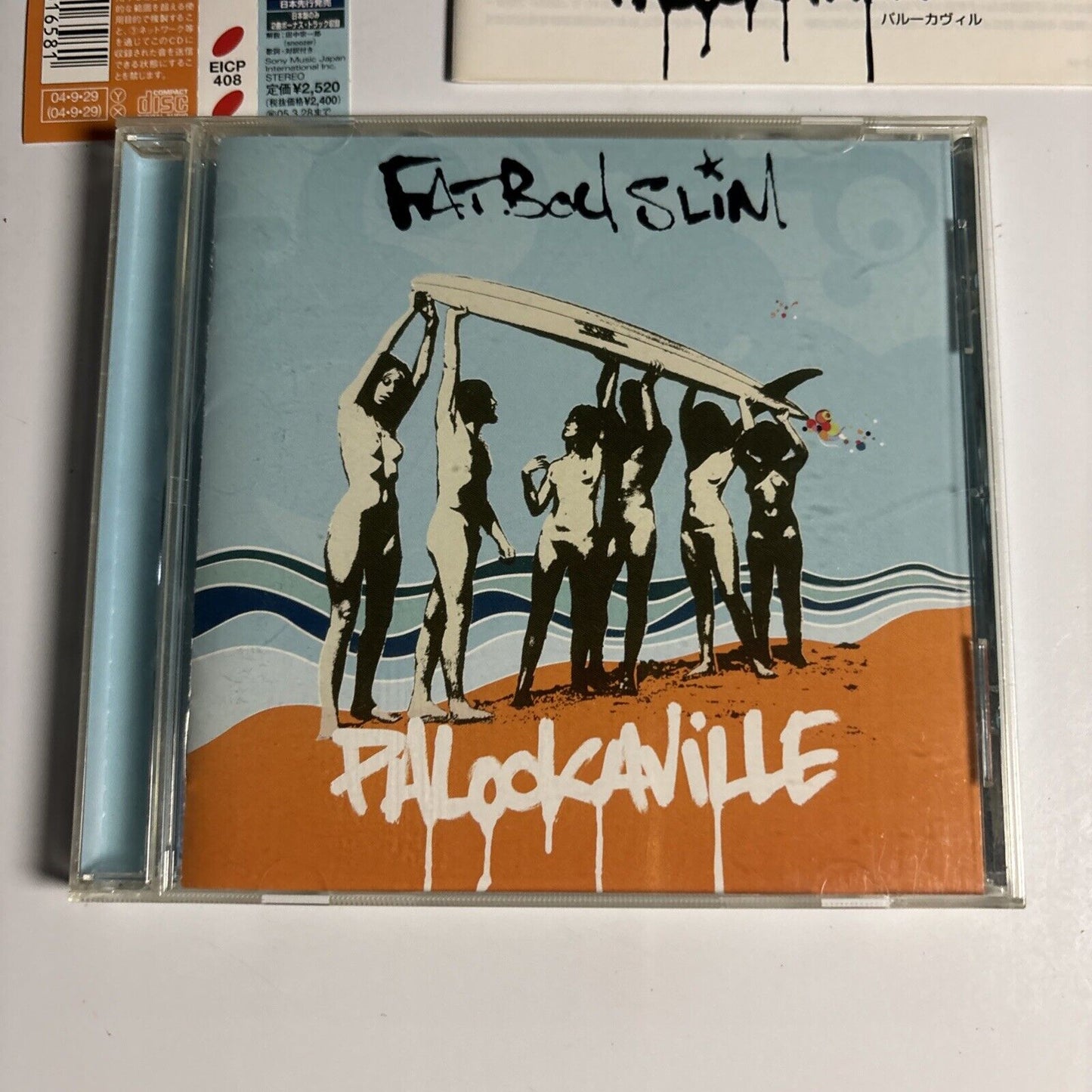 Fatboy Slim – Palookaville (CD, 2004) eicp-408 Japan obi