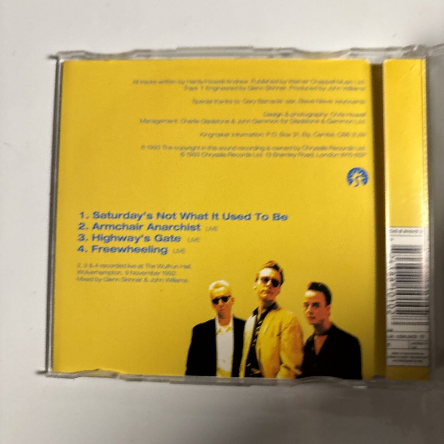 Kingmaker – Saturday's Not What It Used To Be (CD, 1993) CDSCORCH 10
