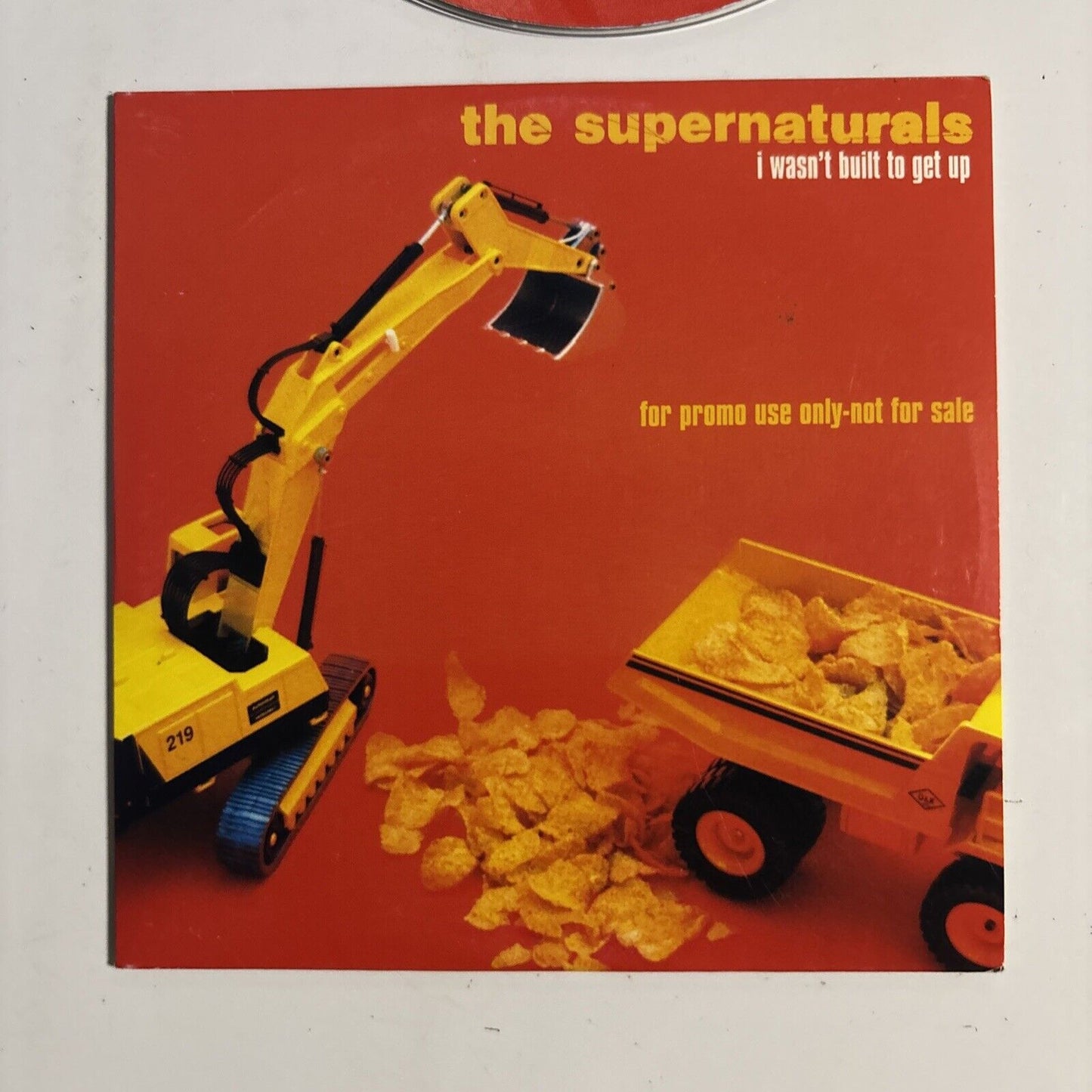 The Supernaturals – I Wasn't Built To Get Up (CD, 1998) CDFOODDJ 112  promo