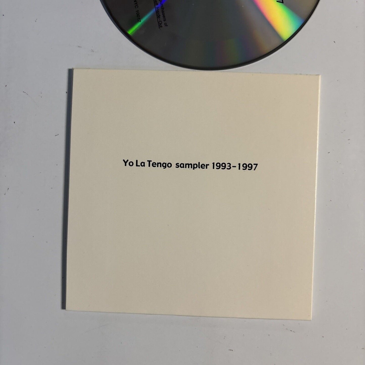 Yo La Tengo – Sampler 1993-1997 (CD, 2000) OLE 453-2  promo