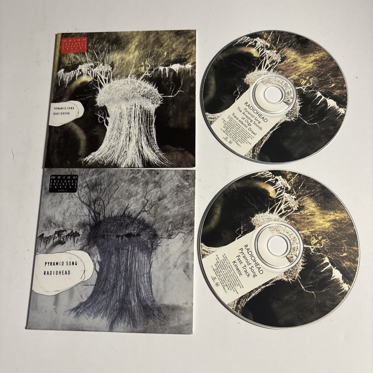 Radiohead – Pyramid Song (2001, CD1 + CD 2, CD, 2-Disc)