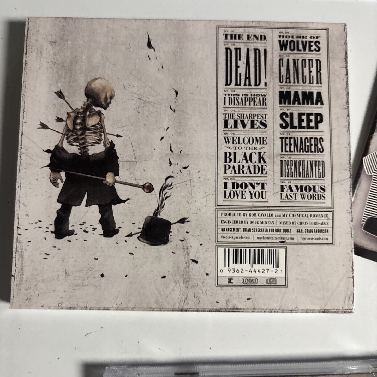 My Chemical Romance – The Black Parade (2006, White Slipcase, CD)