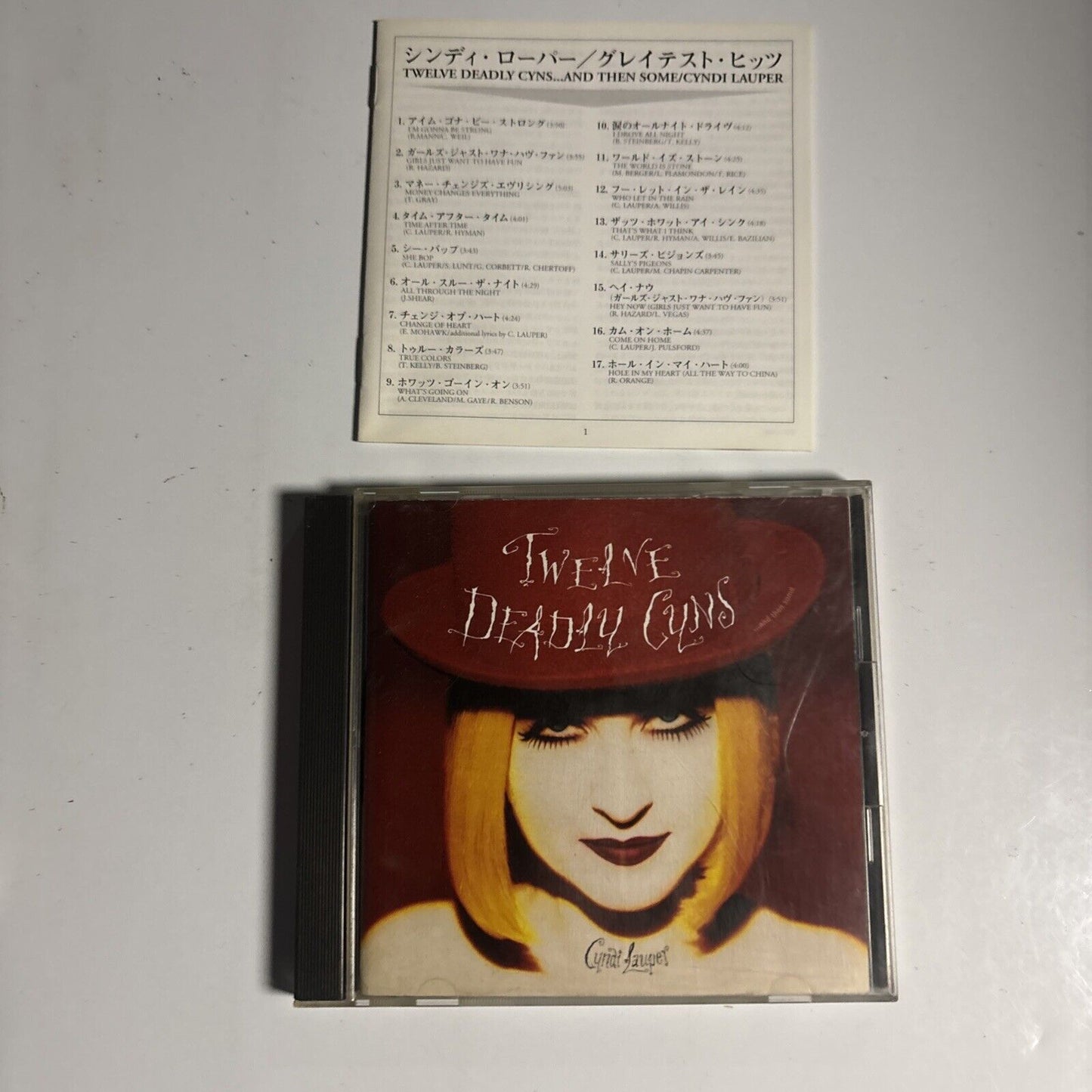 Cyndi Lauper – Twelve Deadly Cyns... And Then Some (CD, 1994) Japan Bonus  Track