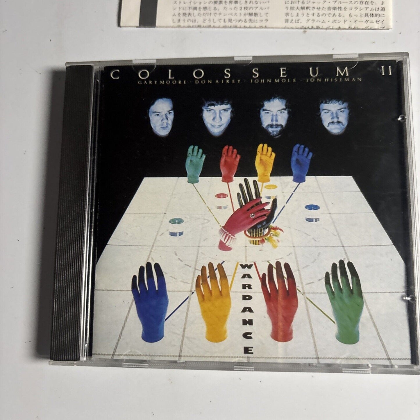 Colosseum II – Wardance (CD, 1989) 18p2-2757 Japan
