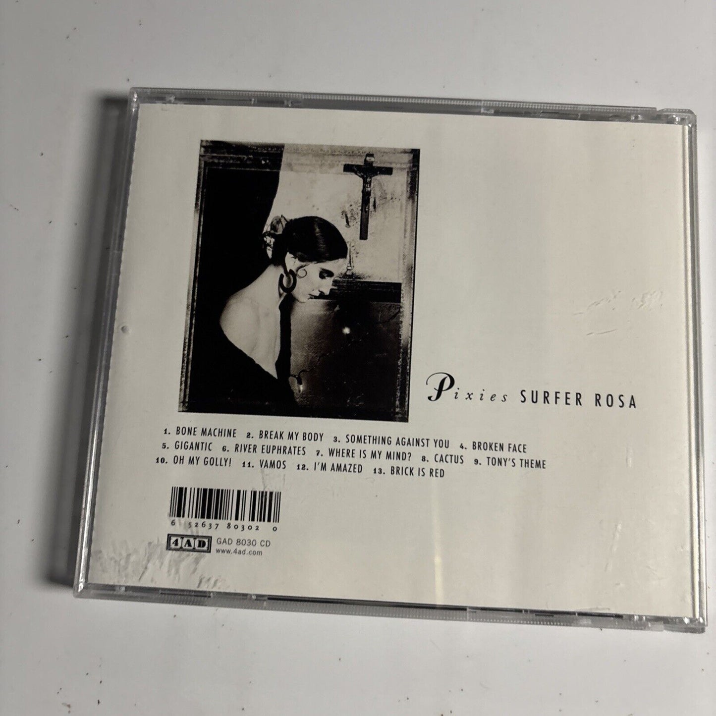 Pixies – Surfer Rosa (CD, 1988) GAD 8030 CD