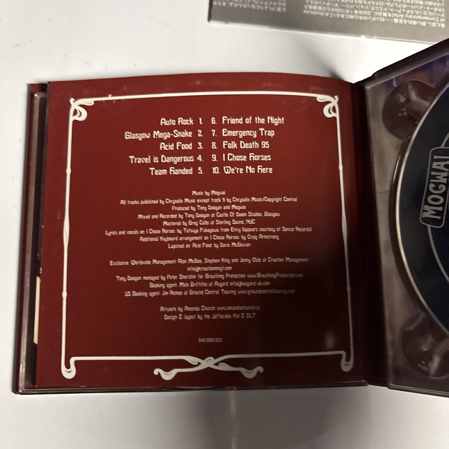 Mogwai – Mr. Beast (2006, CD + DVD) PIASX062CDLTD  Digipak