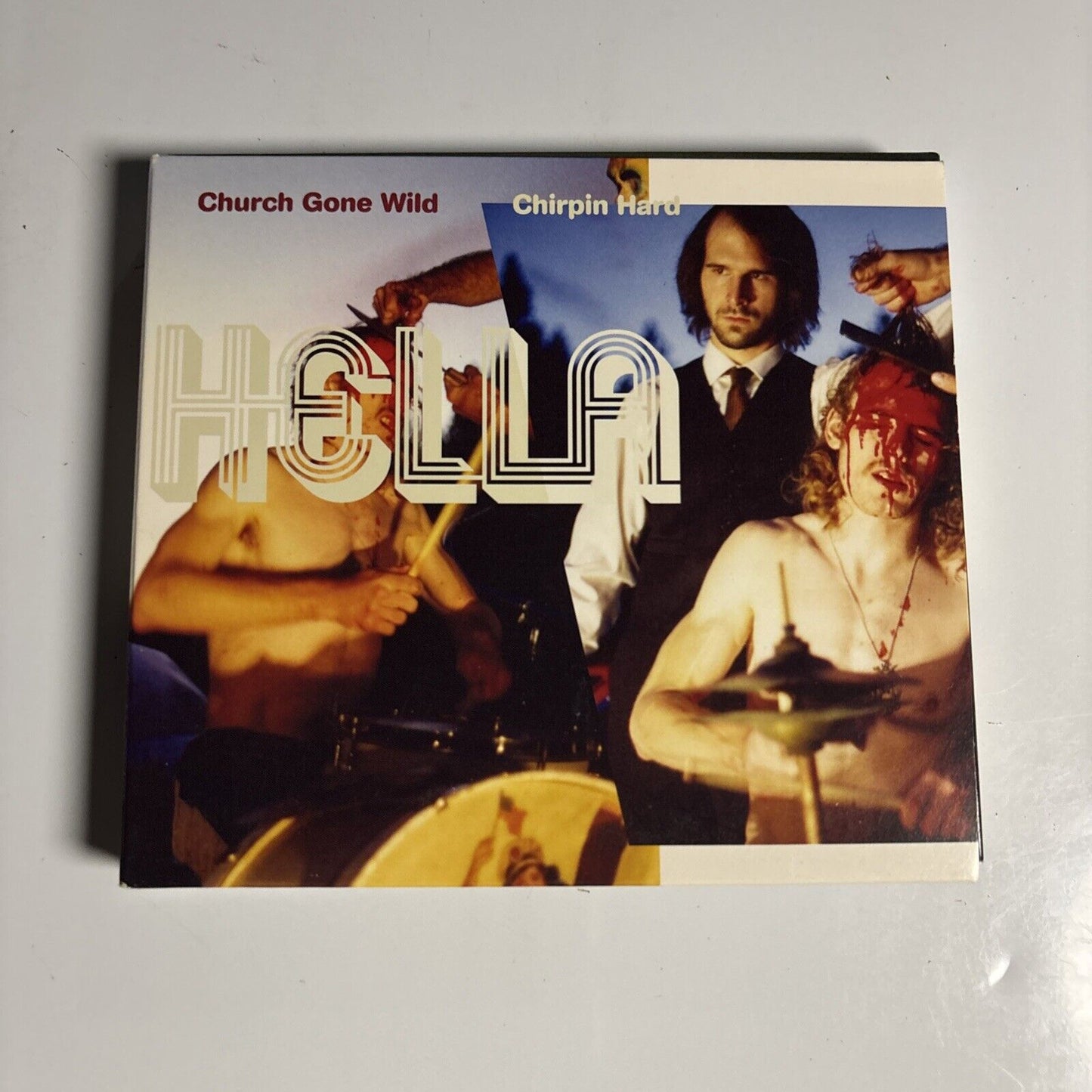 Hella – Church Gone Wild / Chirpin Hard (CD, 2005) NSPQ-0003/4 Japan Digipak