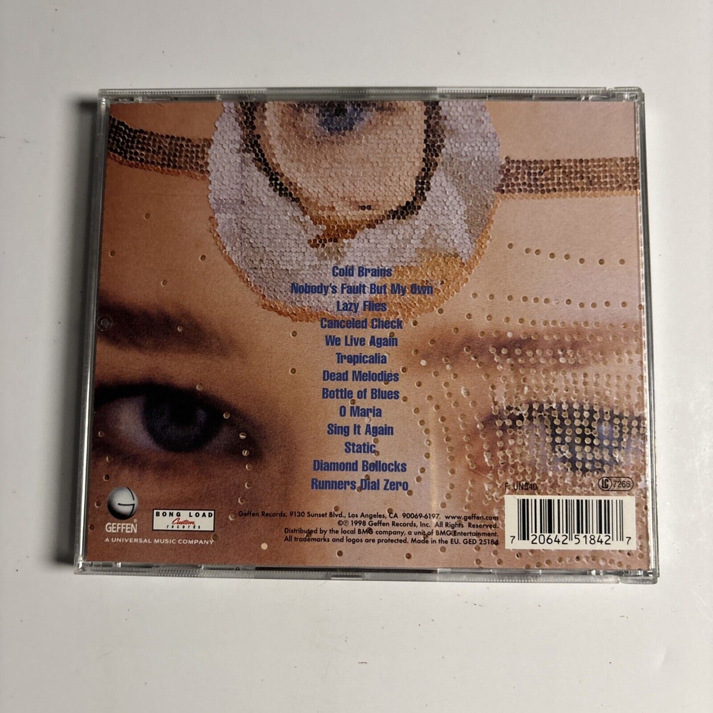 Beck – Mutations (CD, HDCD, 1998)  GED 25184