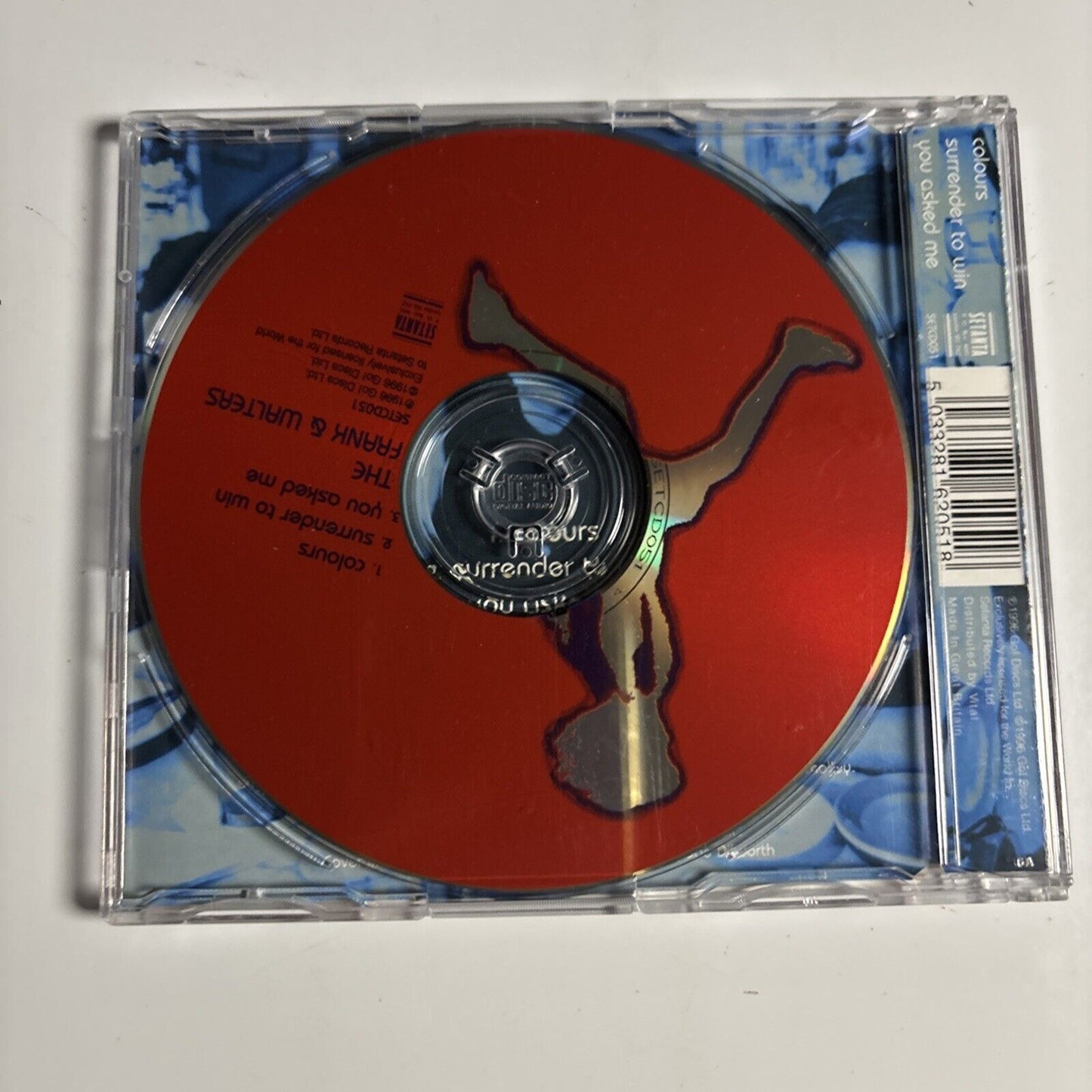 The Frank & Walters – Colours (CD, 1996) SETCD051 Concert Ticket Limited Edition
