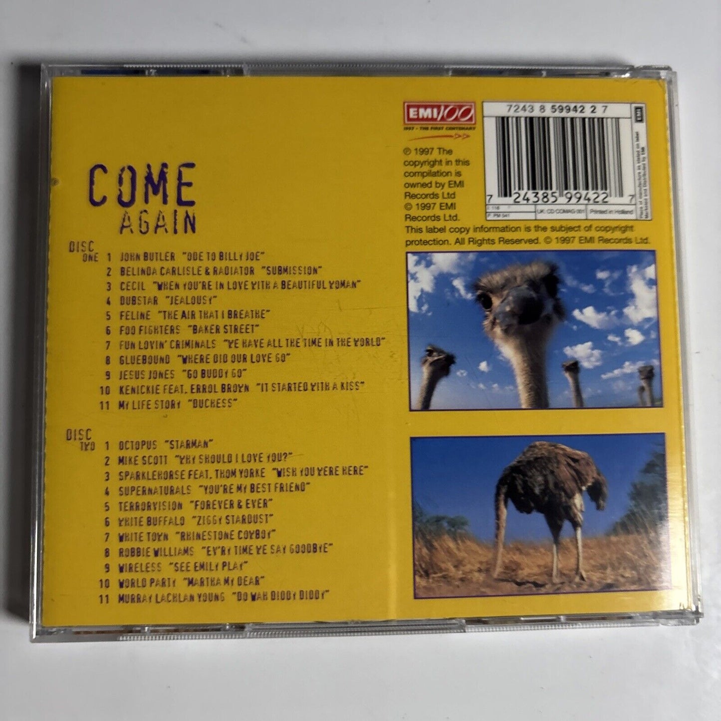 Various – Come Again (CD, 1997, 2-Disc)