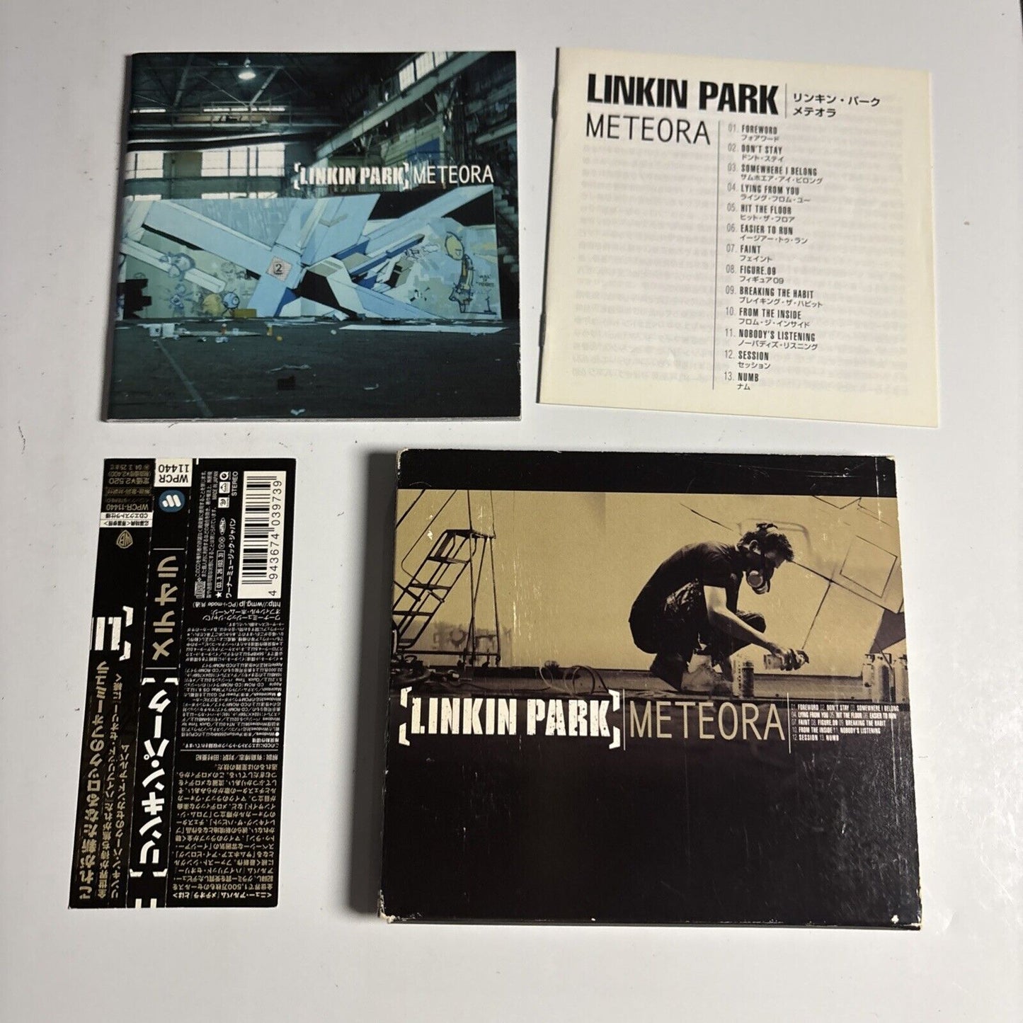 Linkin Park – Meteora (CD, 2003) wpcr-11440 Japan obi