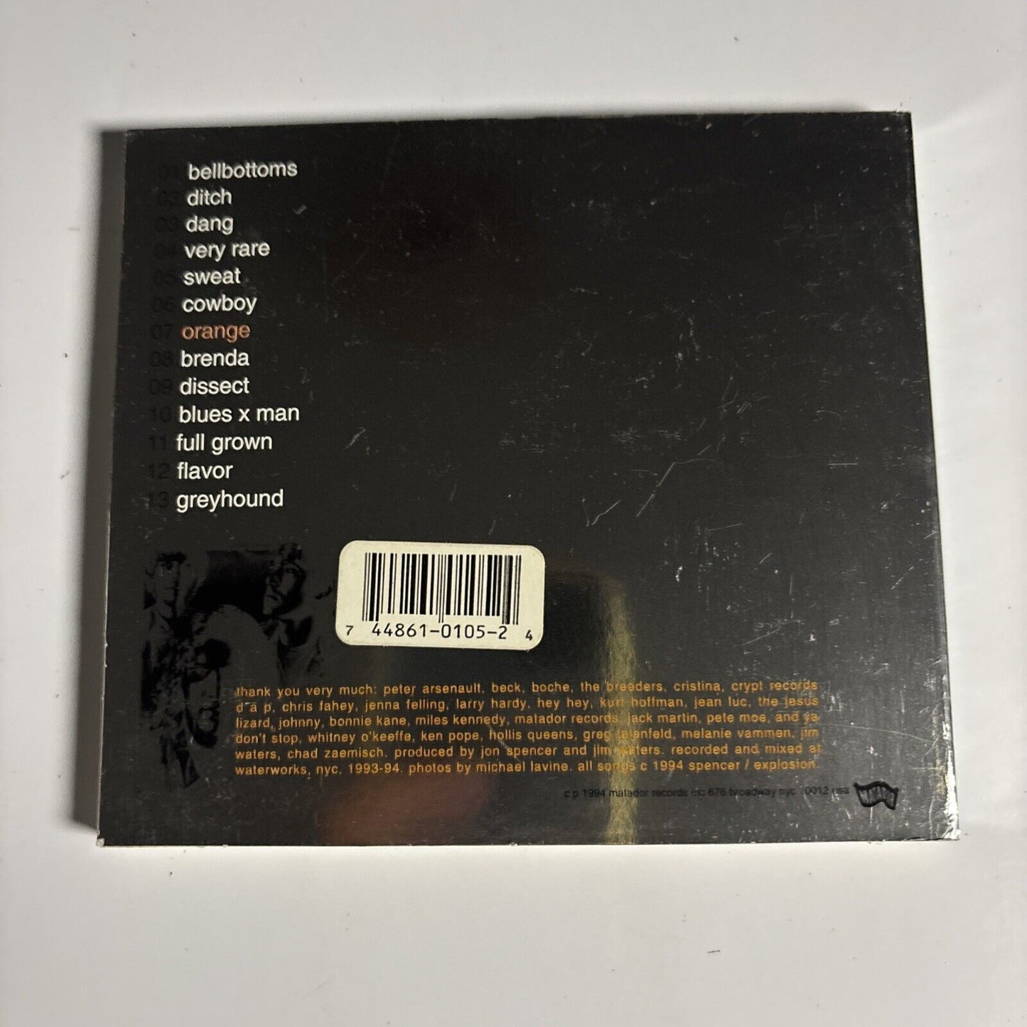 The Jon Spencer Blues Explosion! – Orange (1994, Digipak, CD) OLE 105-2