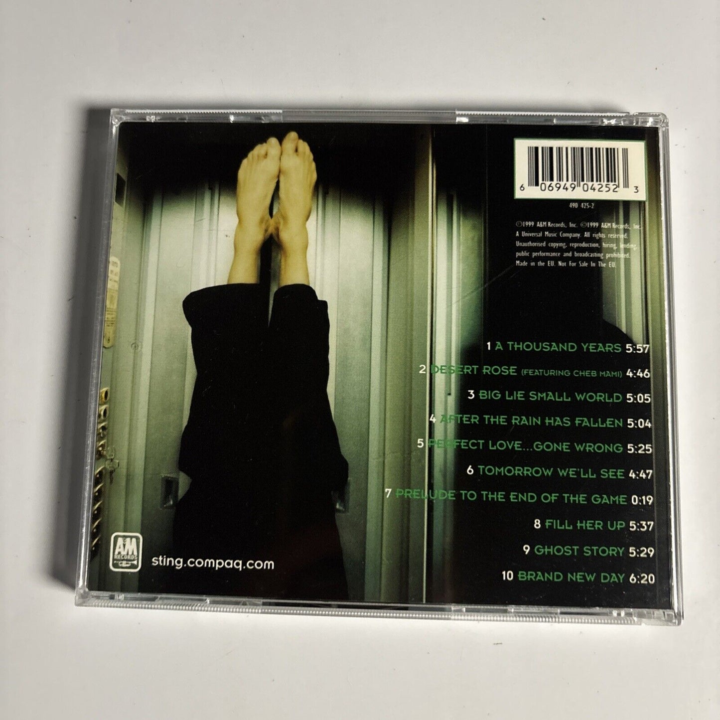 Sting – Brand New Day (CD, 2007) 490 425-2
