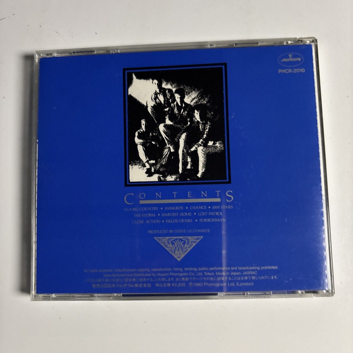 Big Country – The Crossing (1990, Blue Sleeve, CD) phcr-2010 Japan