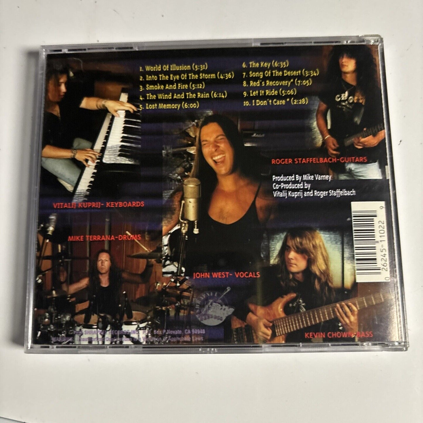 Artension – Into The Eye Of The Storm (CD, 1996) SH 11022