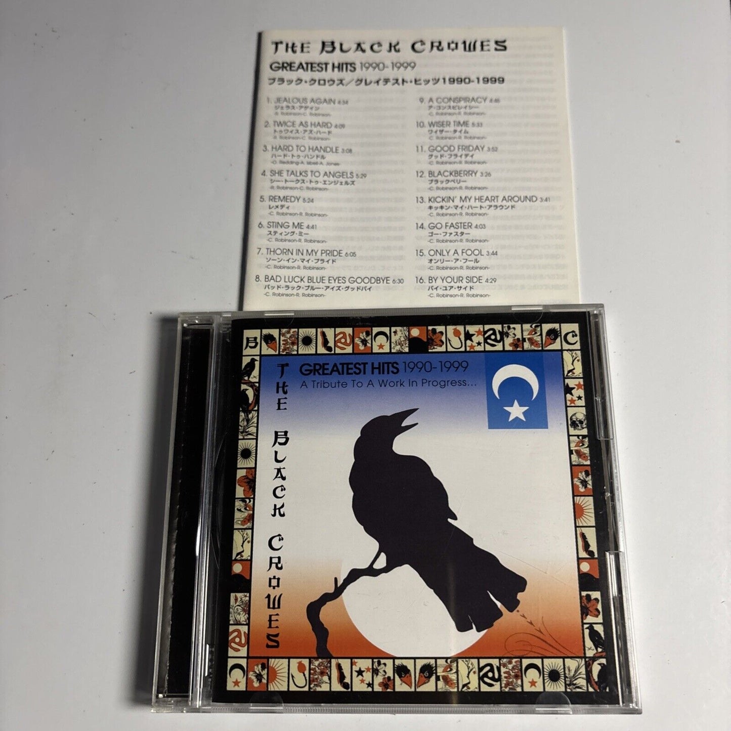 The Black Crowes – Greatest Hits 1990-1999 (CD, 2000) SRCS 2290 Japan