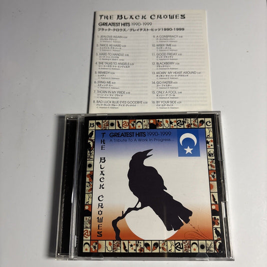 The Black Crowes – Greatest Hits 1990-1999 (CD, 2000) SRCS 2290 Japan