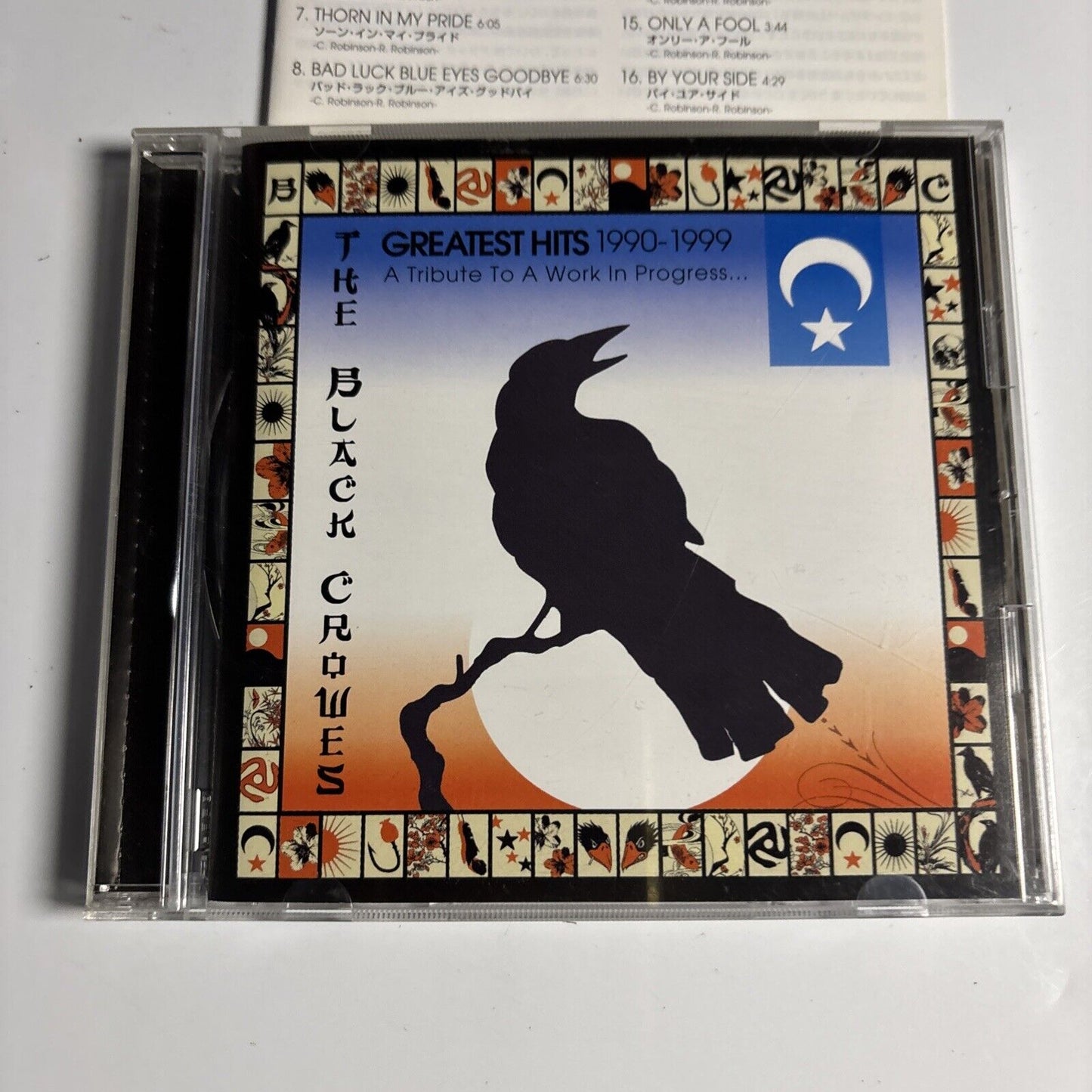 The Black Crowes – Greatest Hits 1990-1999 (CD, 2000) SRCS 2290 Japan