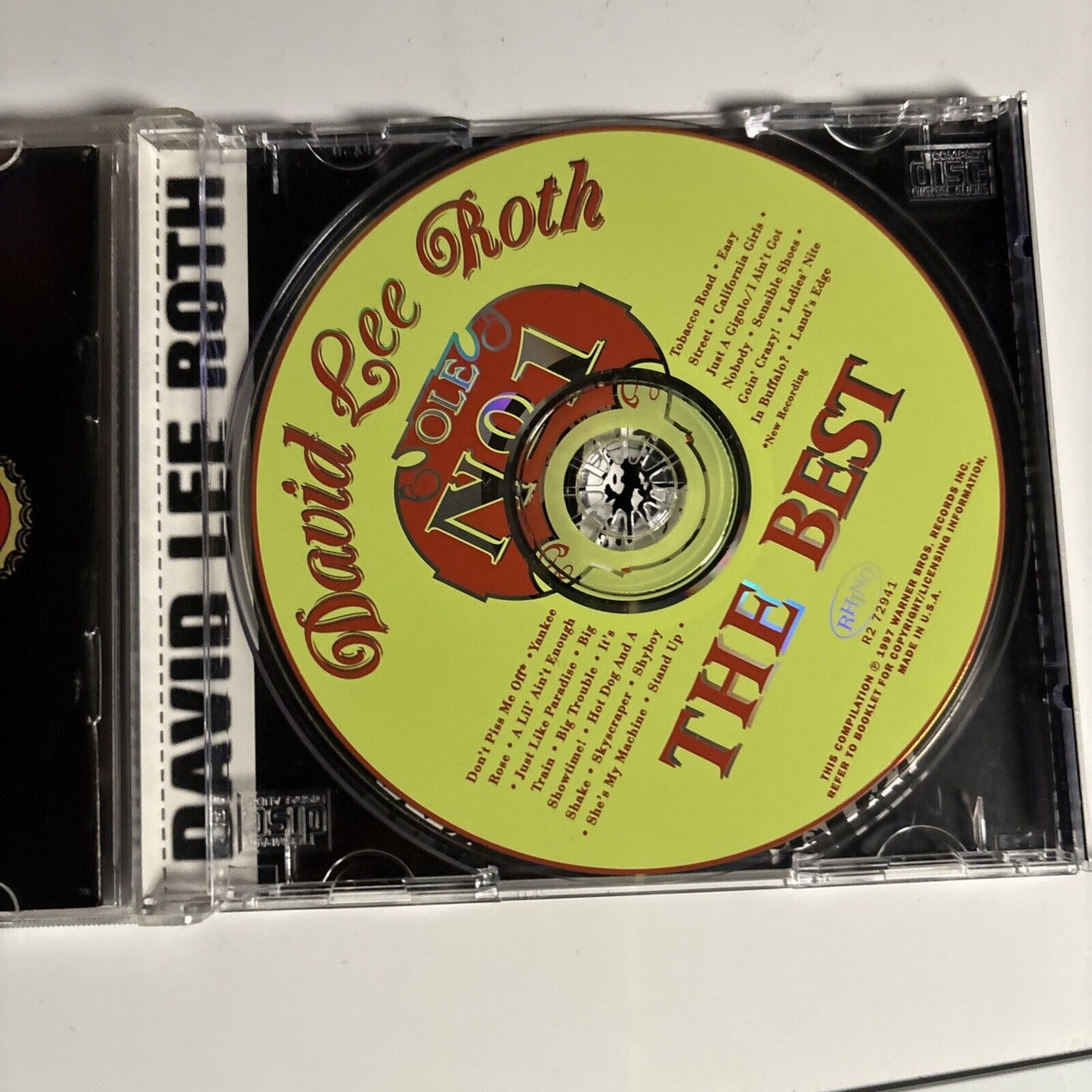David Lee Roth – The Best (CD, 1997) R2 72941