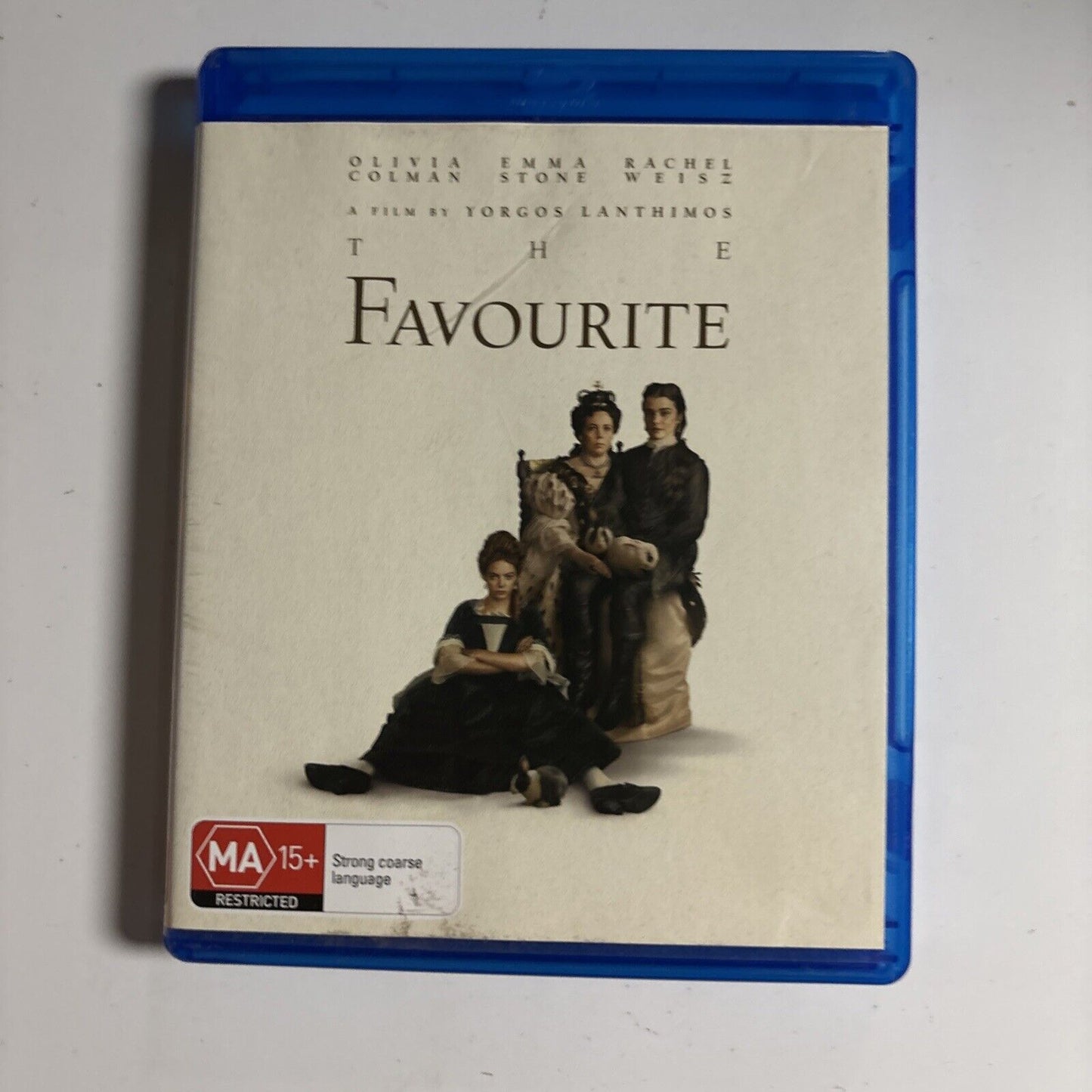 The Favourite (Blu-ray, 2018) Olivia Colman, Emma Stone Region B