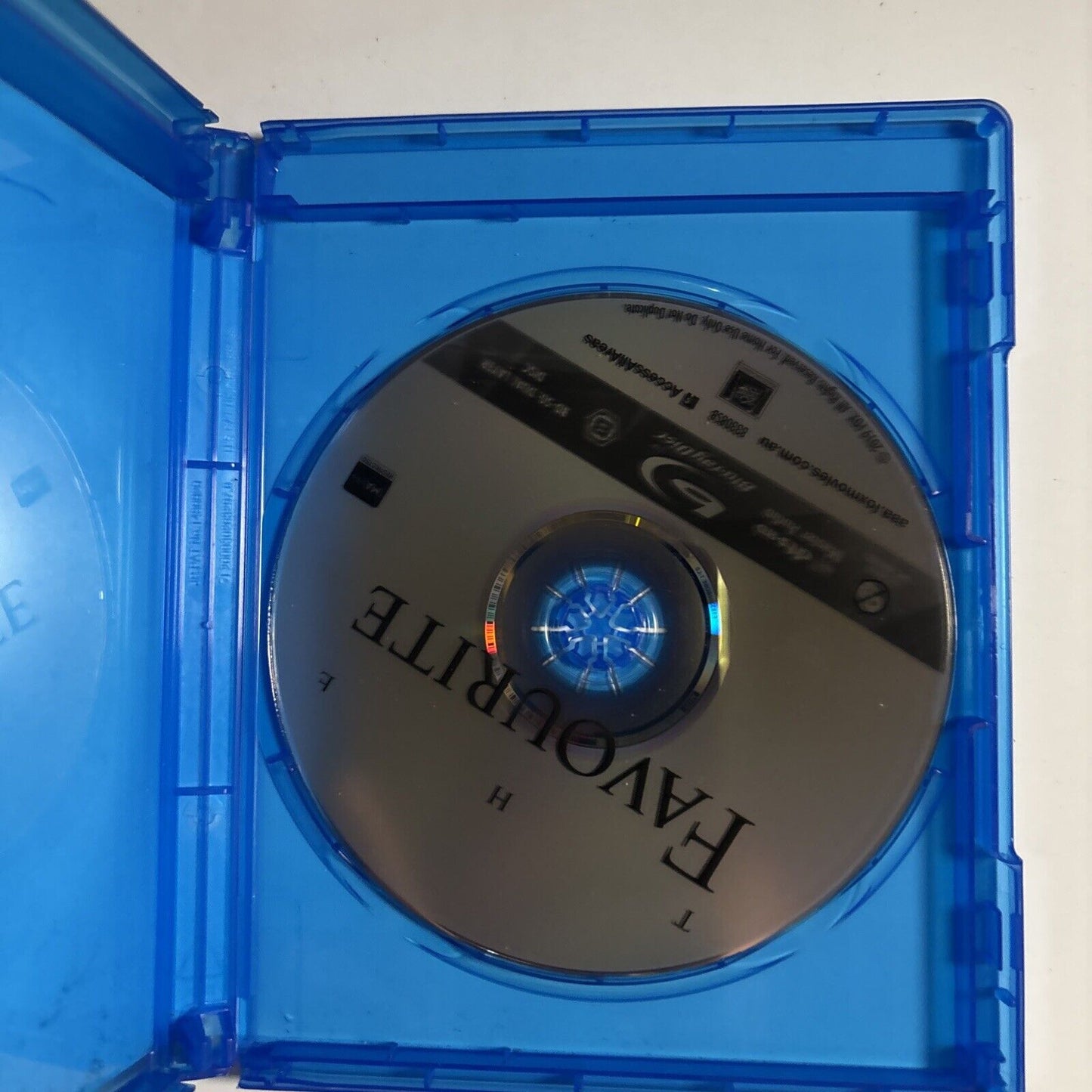 The Favourite (Blu-ray, 2018) Olivia Colman, Emma Stone Region B