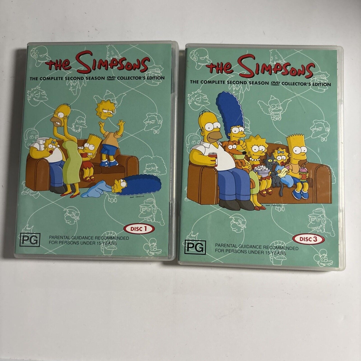 The Simpsons - Season 2 (DVD, 1991, 4-Disc) Region 4