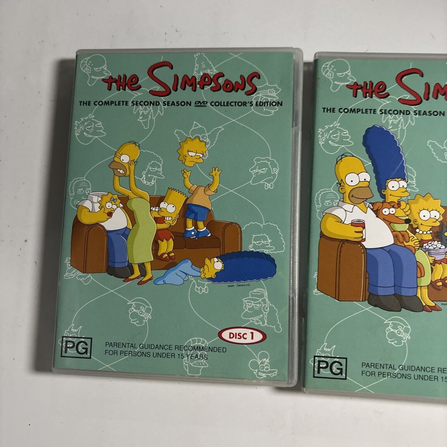 The Simpsons - Season 2 (DVD, 1991, 4-Disc) Region 4