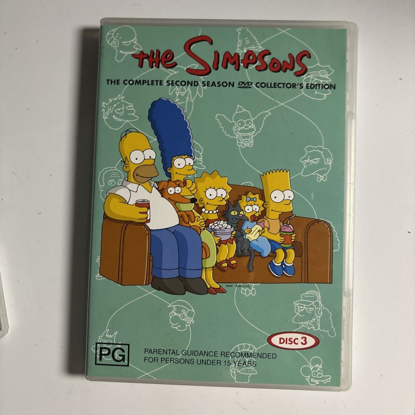 The Simpsons - Season 2 (DVD, 1991, 4-Disc) Region 4
