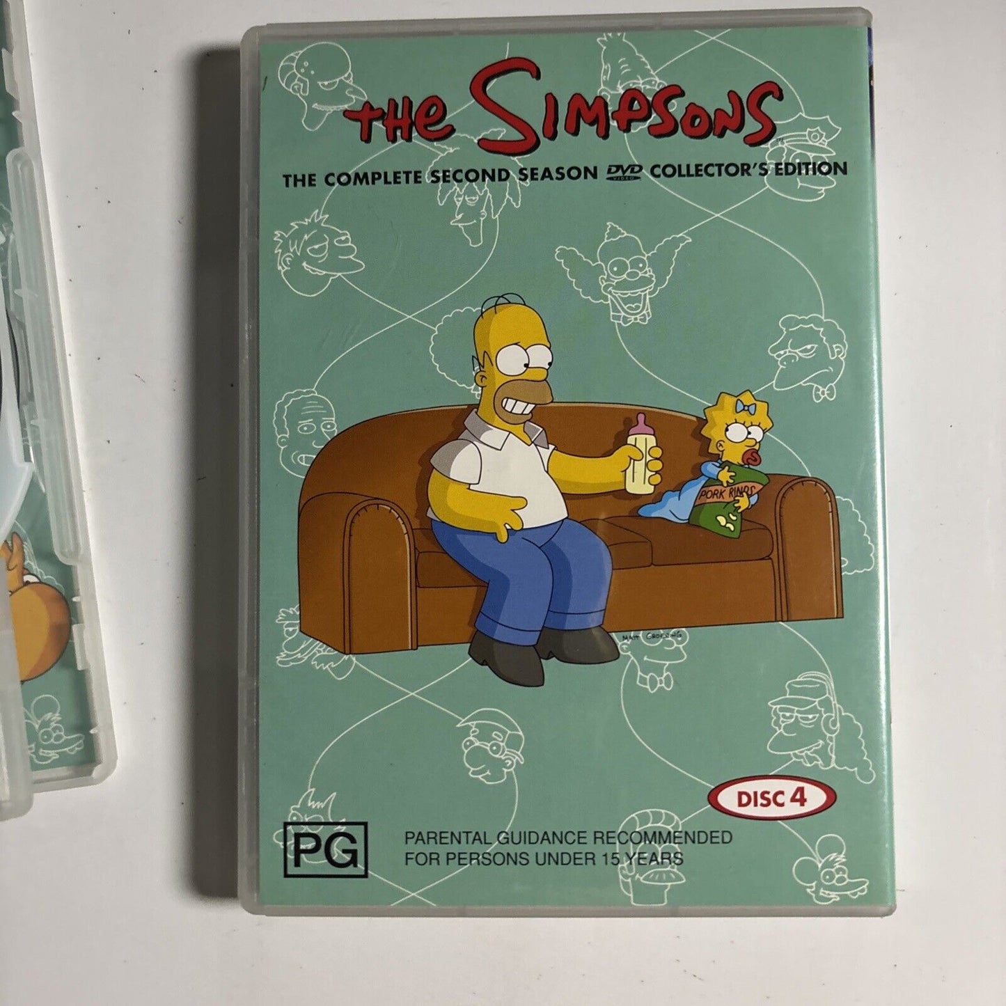 The Simpsons - Season 2 (DVD, 1991, 4-Disc) Region 4